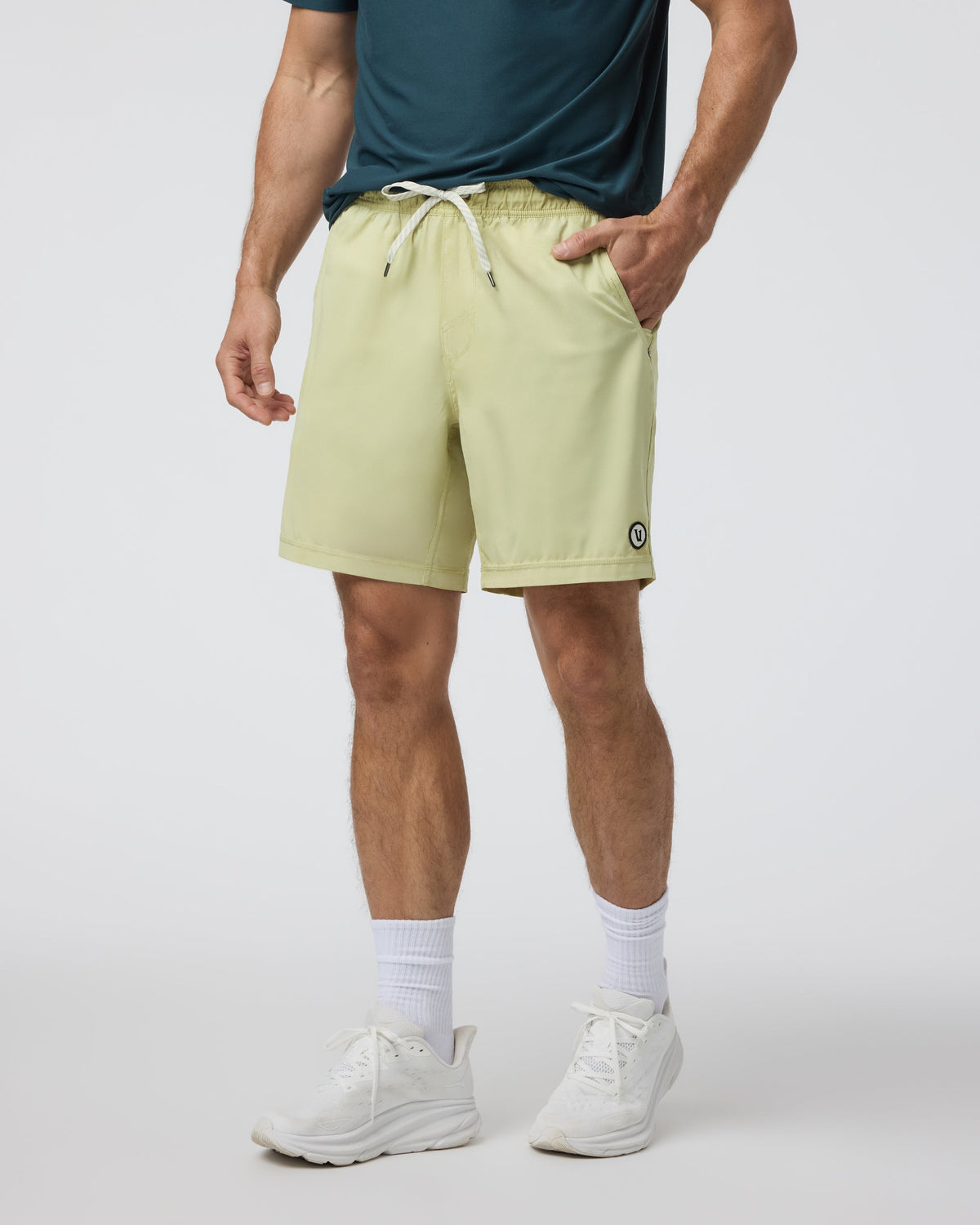 Kore Short Lined 7 | Pale Citron