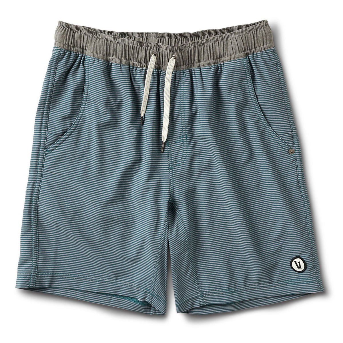Kore Short Lined 7 | Palm Grey Stripe