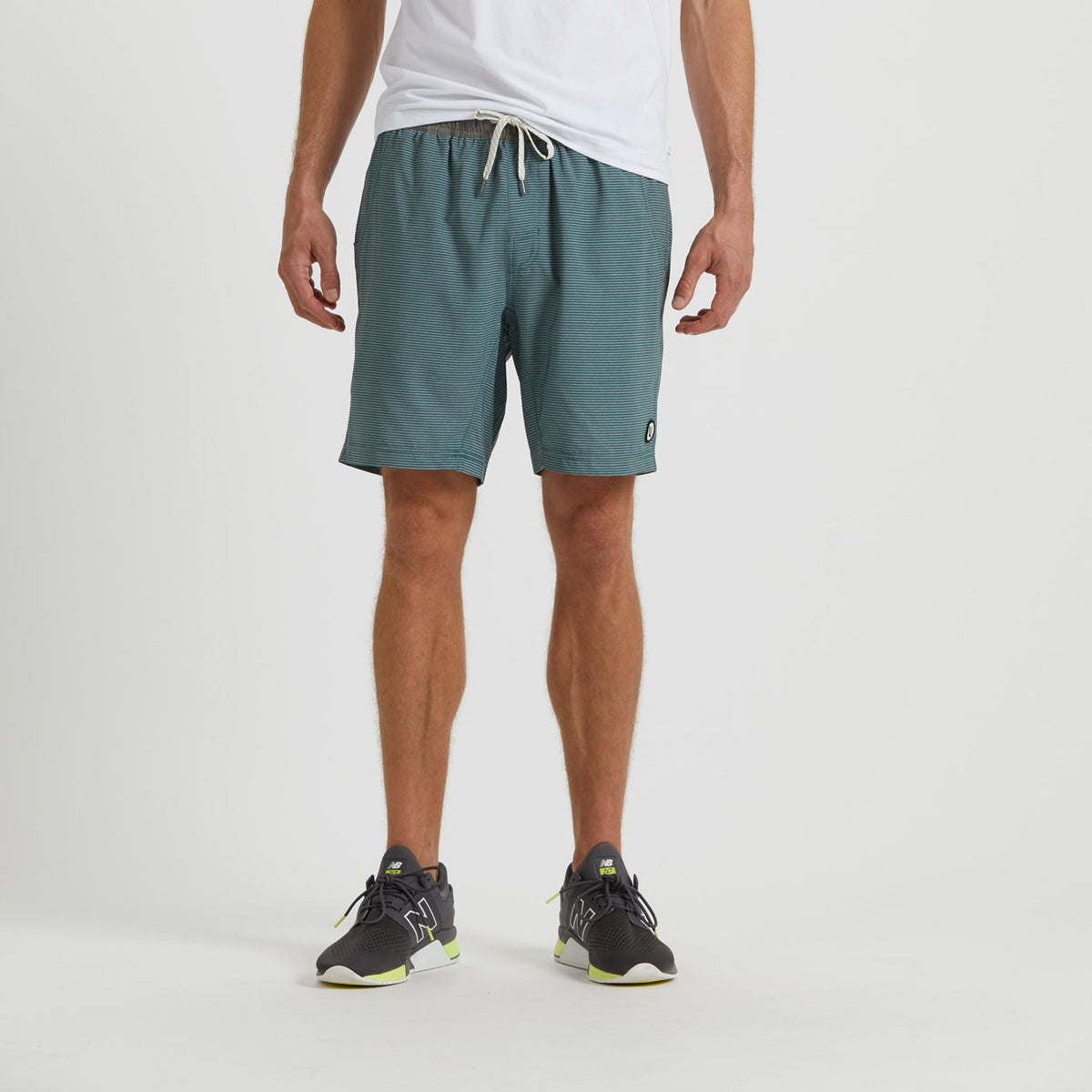 Kore Short Lined 7 | Palm Grey Stripe