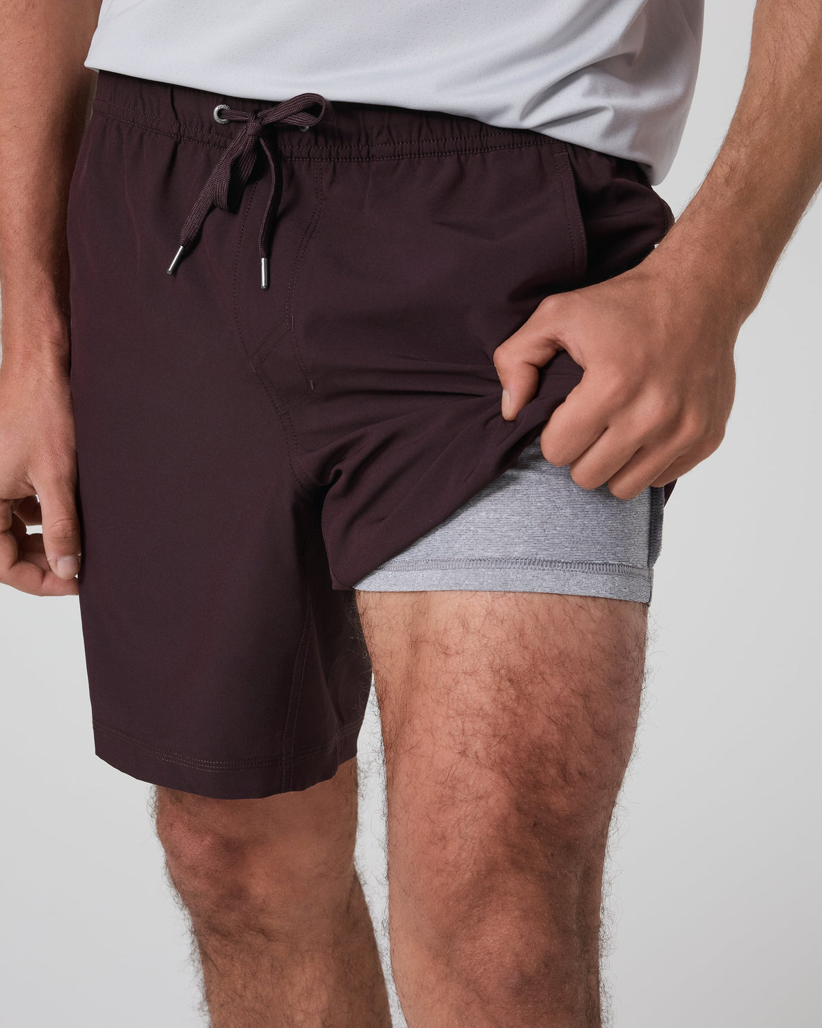 Kore Short Lined 7 | Raisin Tonal