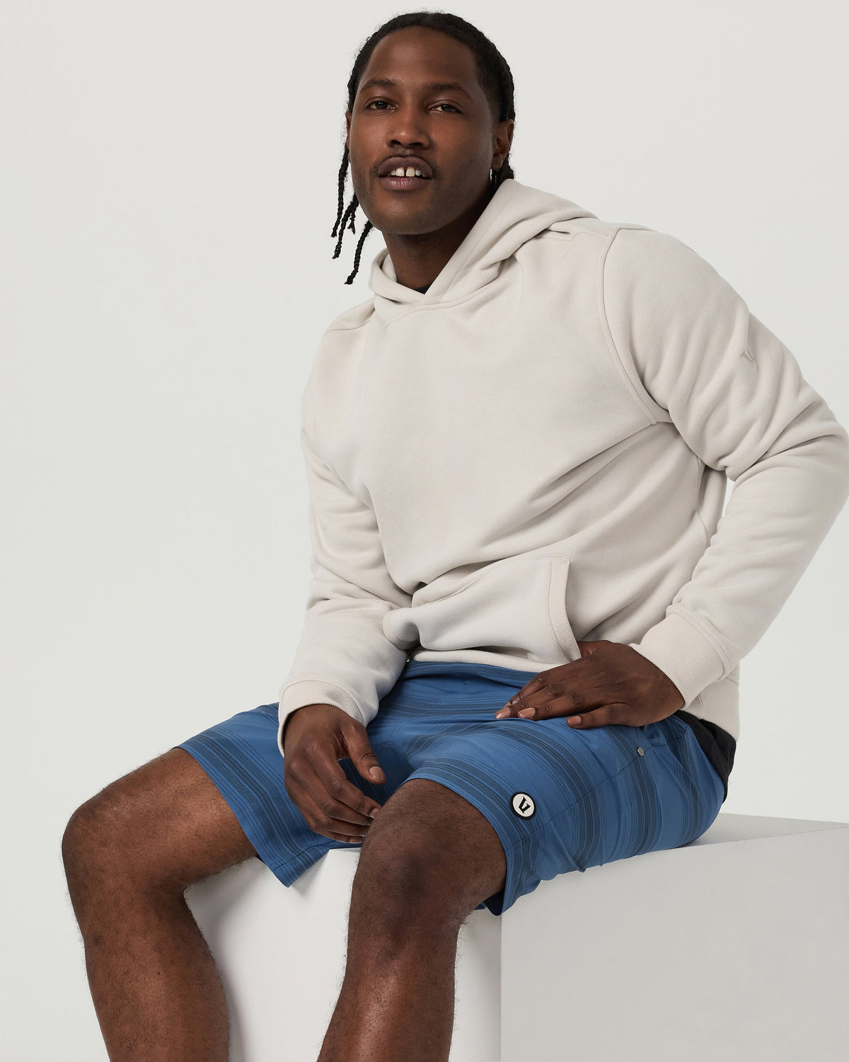Kore Short Lined 7 | Sea Gradient Stripe