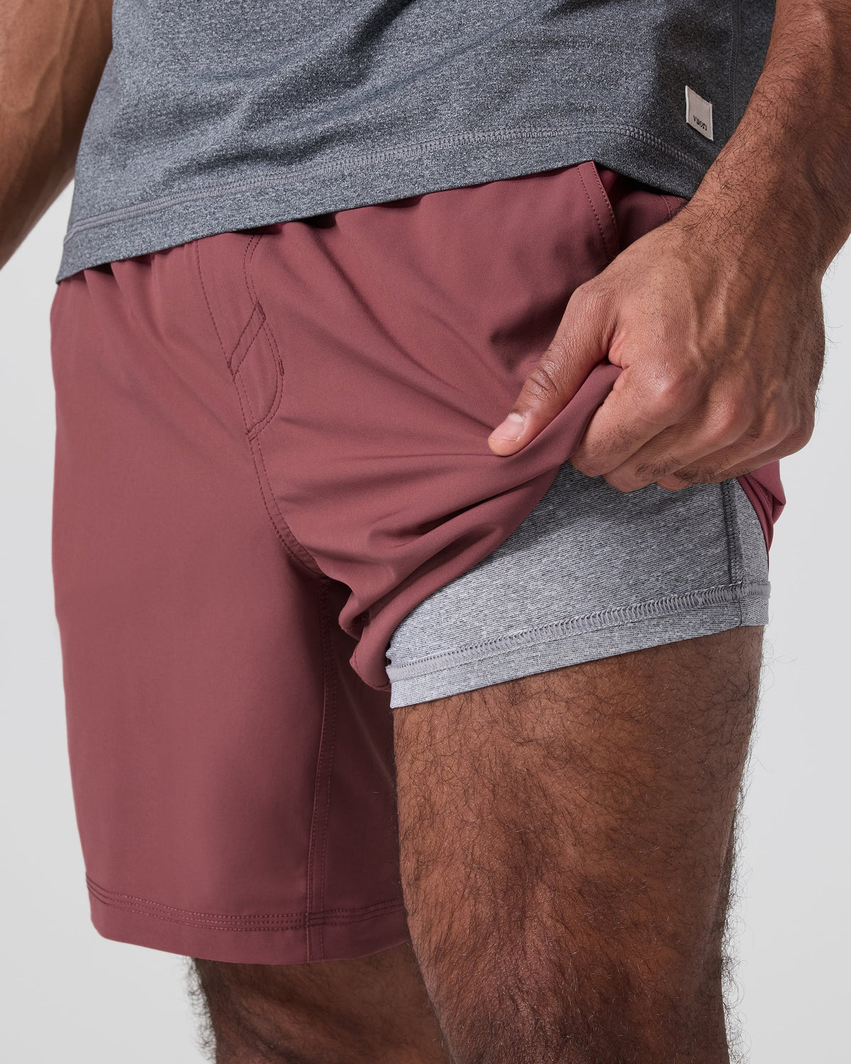 Kore Short Lined 7 | Saltwater Red