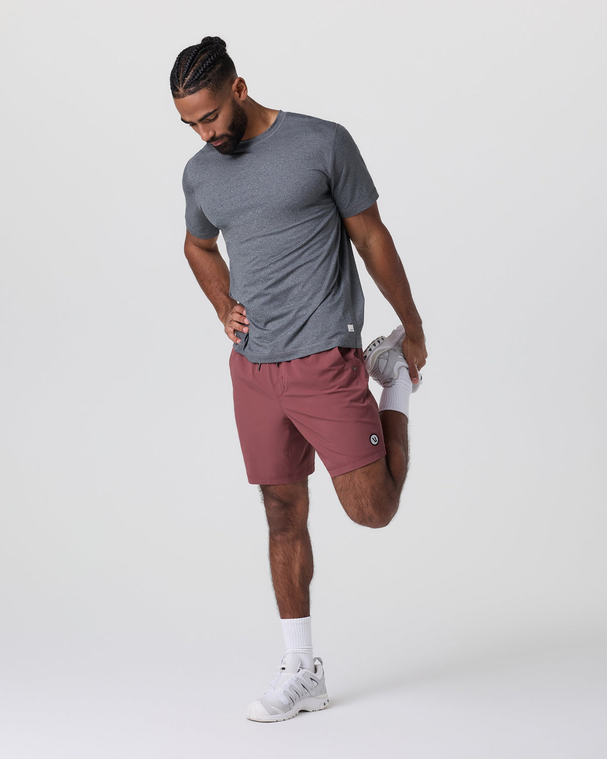 Kore Short Lined 7 | Saltwater Red