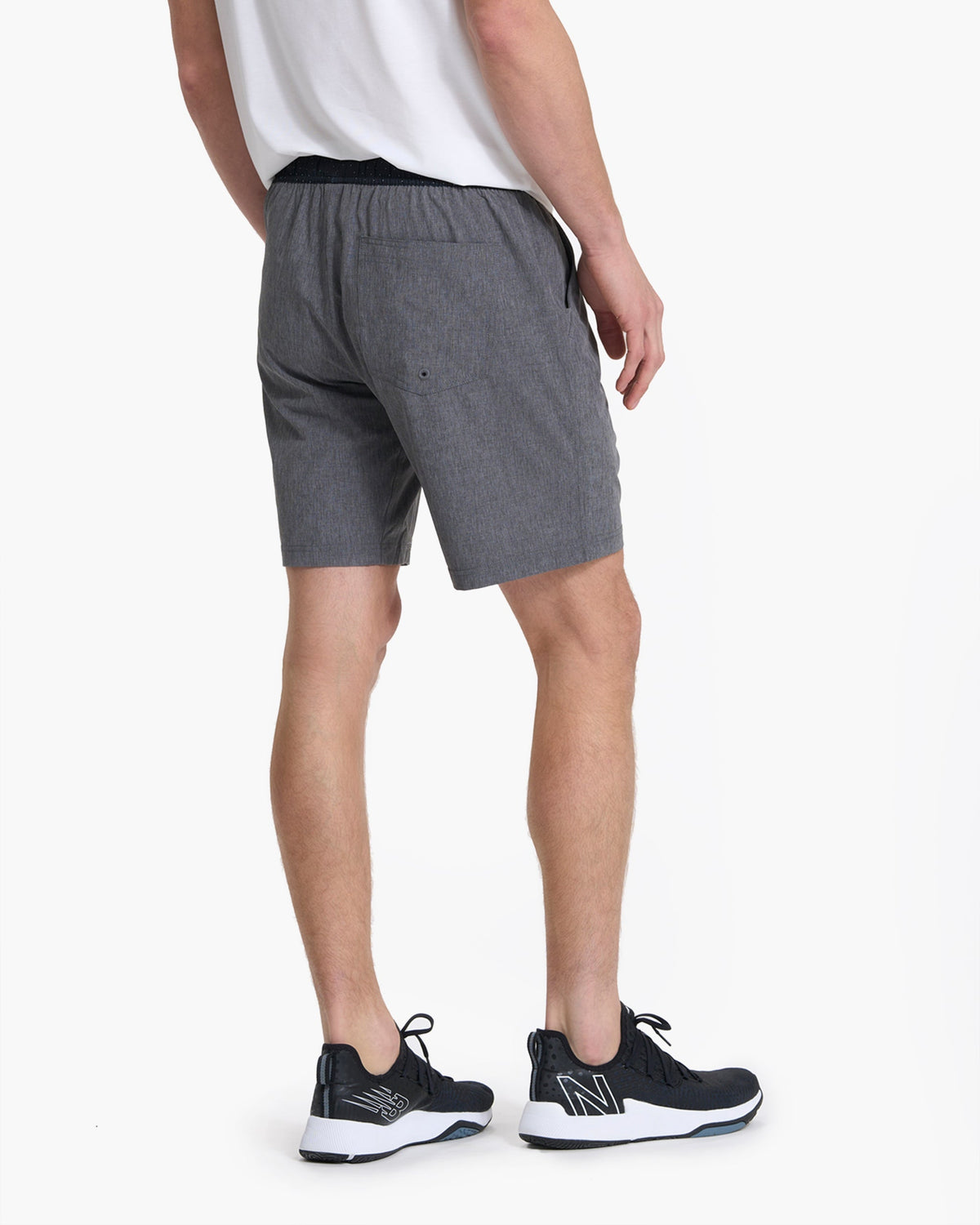 Kore Short Lined 7 | Vintage Charcoal Linen Texture