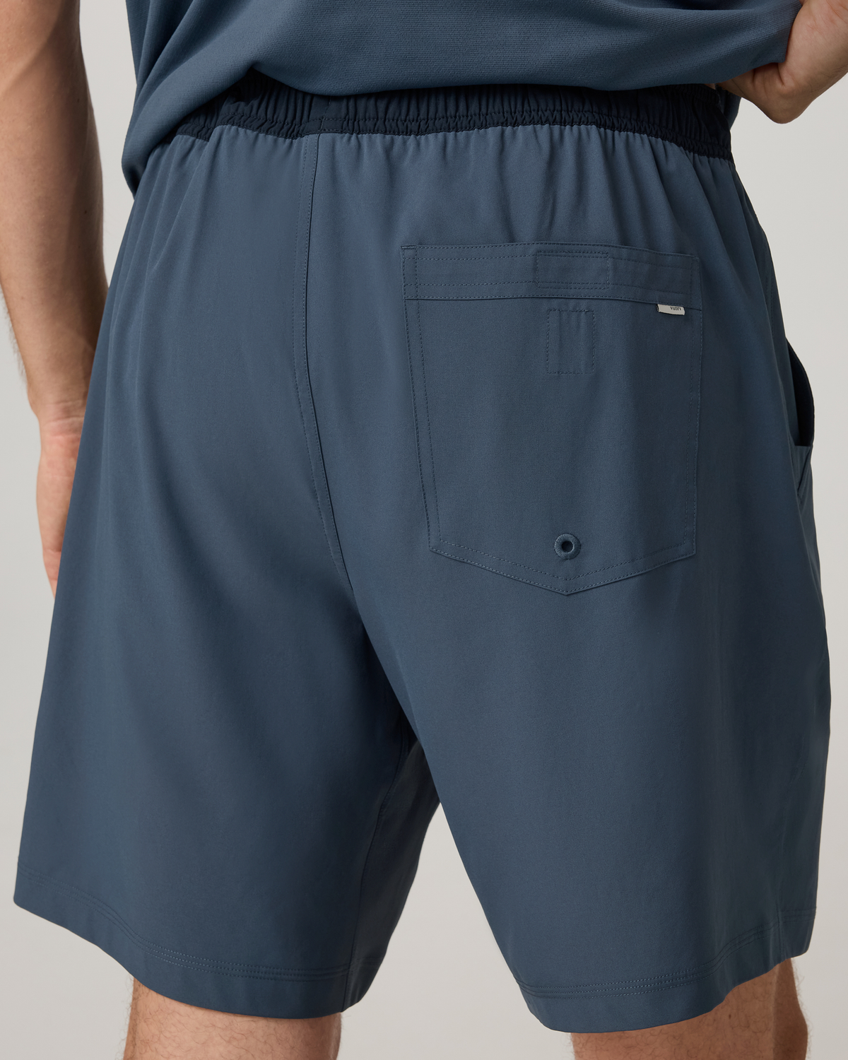 Kore Short Lined 7 | Bay Blue/Ink