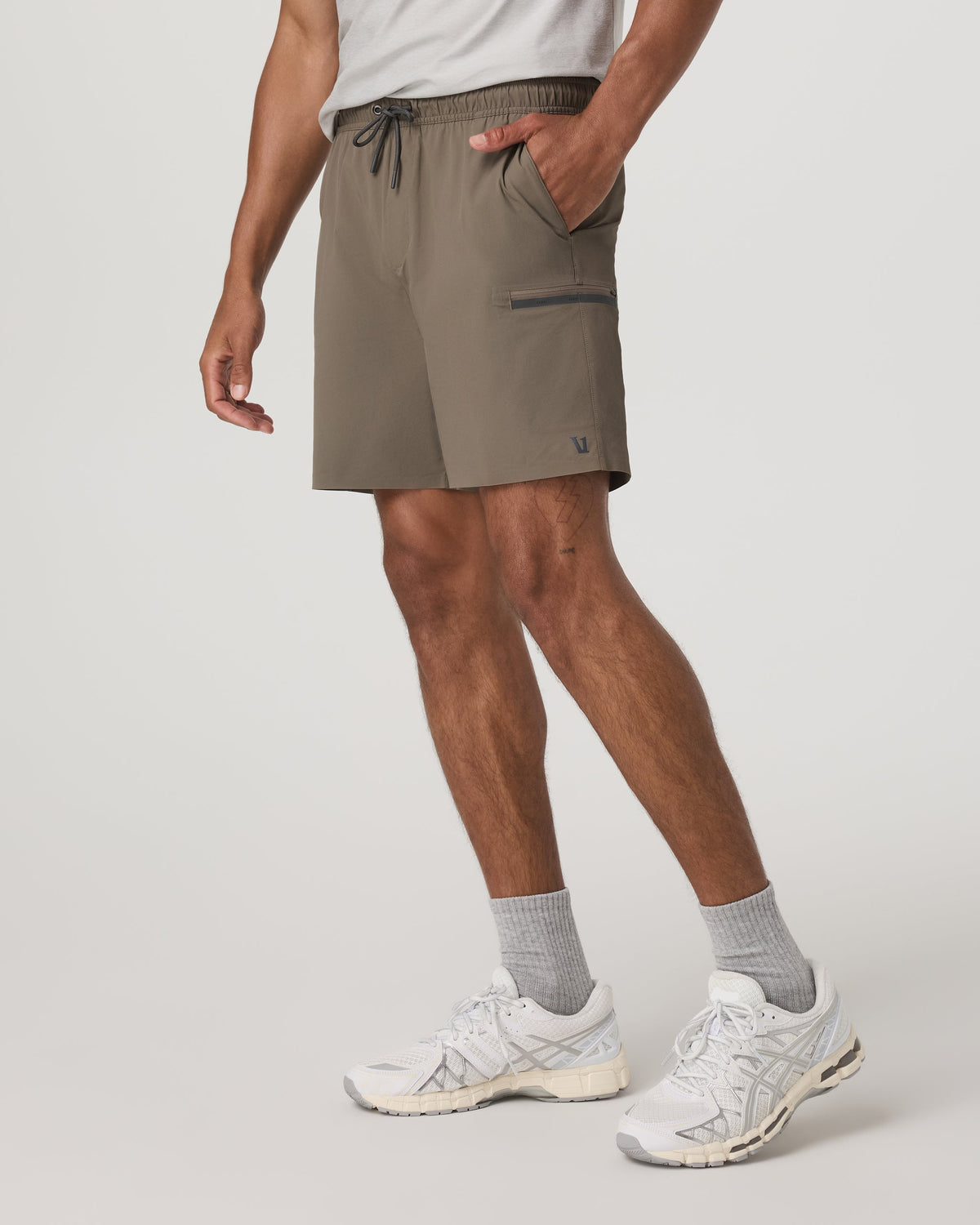 Grafton Short Unlined 7 | Bark