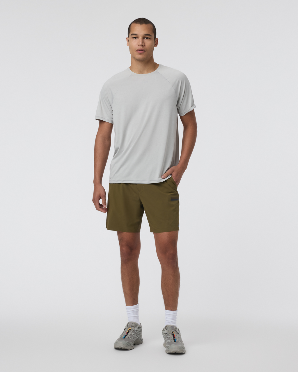 Grafton Short Unlined 7 | Moss Green