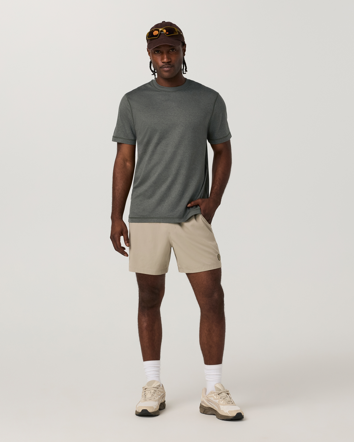 Kore Short Unlined 5 | Biscotti Tonal