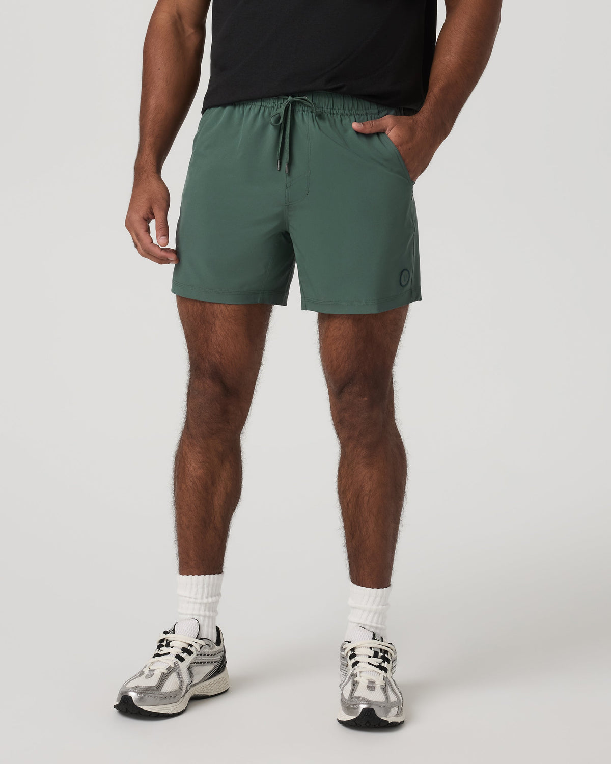 Kore Short Unlined 5 | Agate Green Tonal
