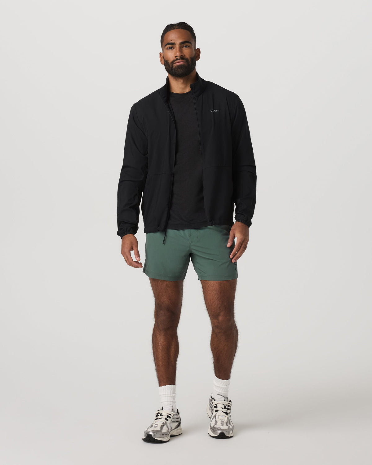 Kore Short Unlined 5 | Agate Green Tonal