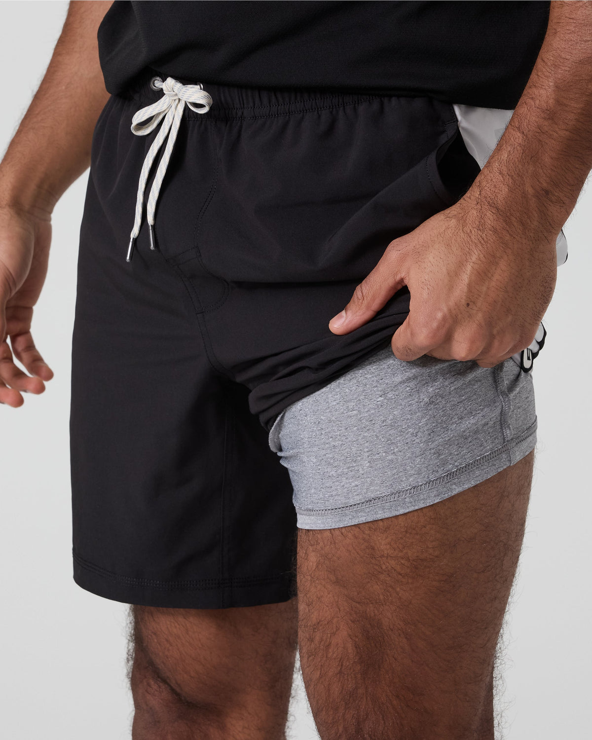 Kore Short X2 Lined 7 | Black/Salt/Amethyst Grey