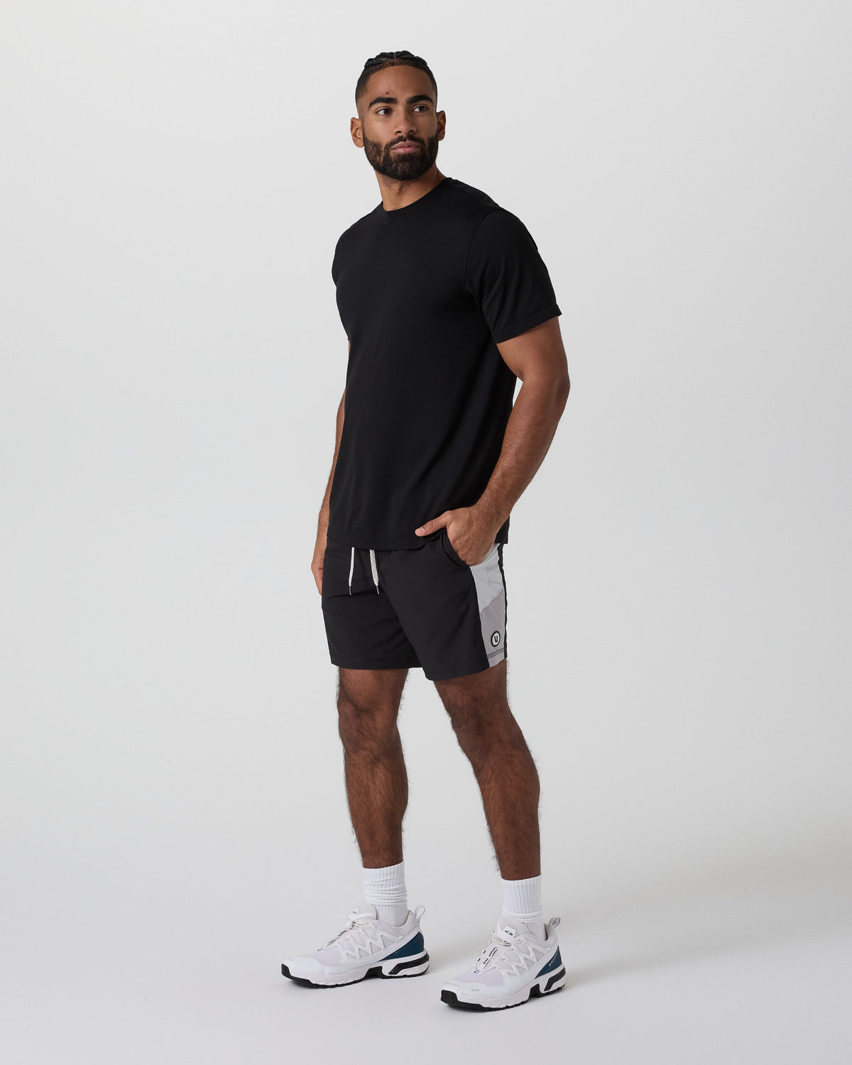 Kore Short X2 Lined 7 | Black/Salt/Amethyst Grey