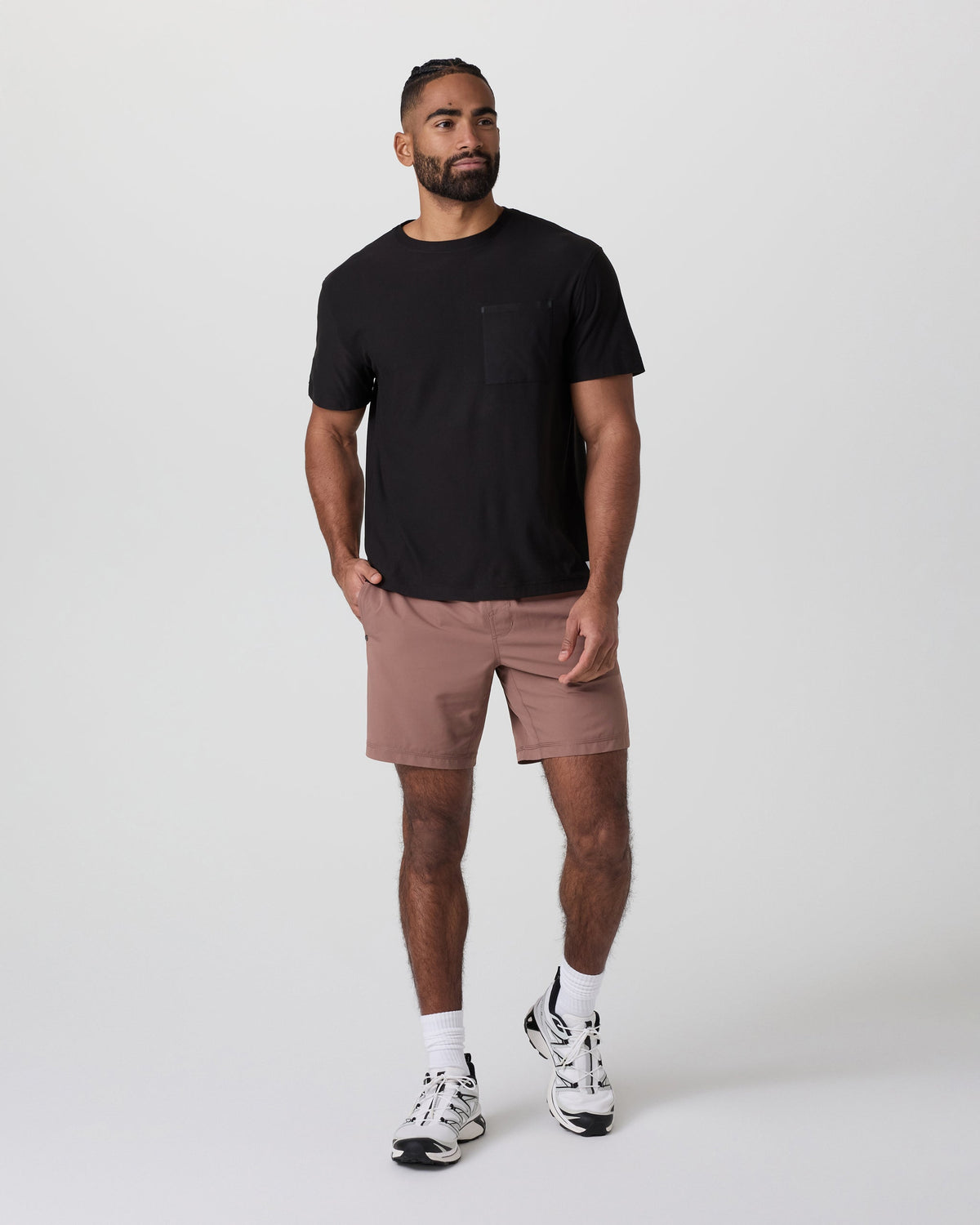 Kore Short X2 Lined 7 | Sedona Brown/Salt/Amethyst Grey
