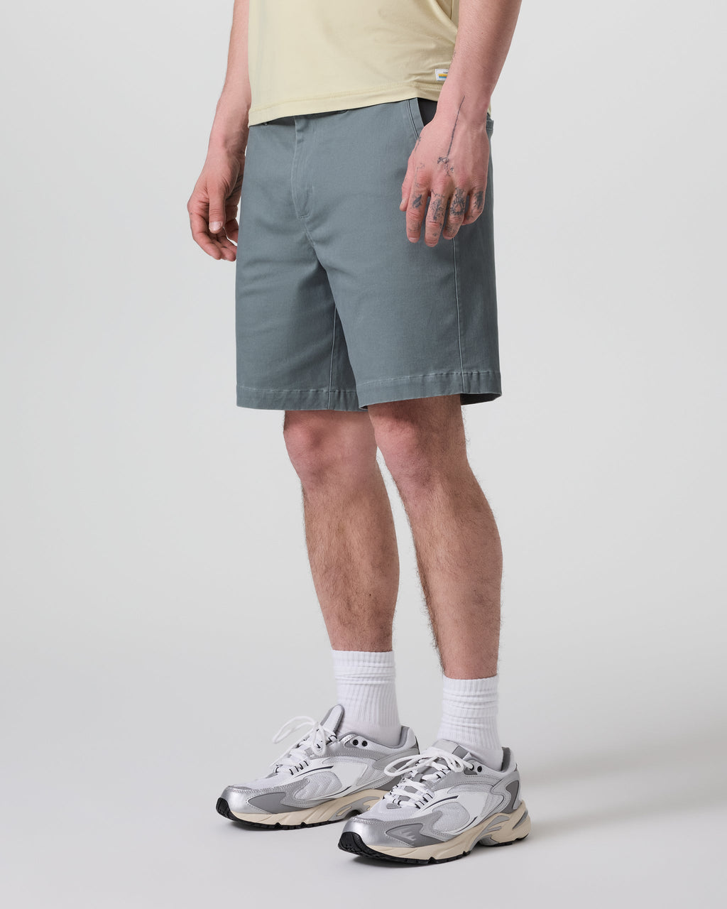Fletcher Chino Short 8 | Dusty Blue