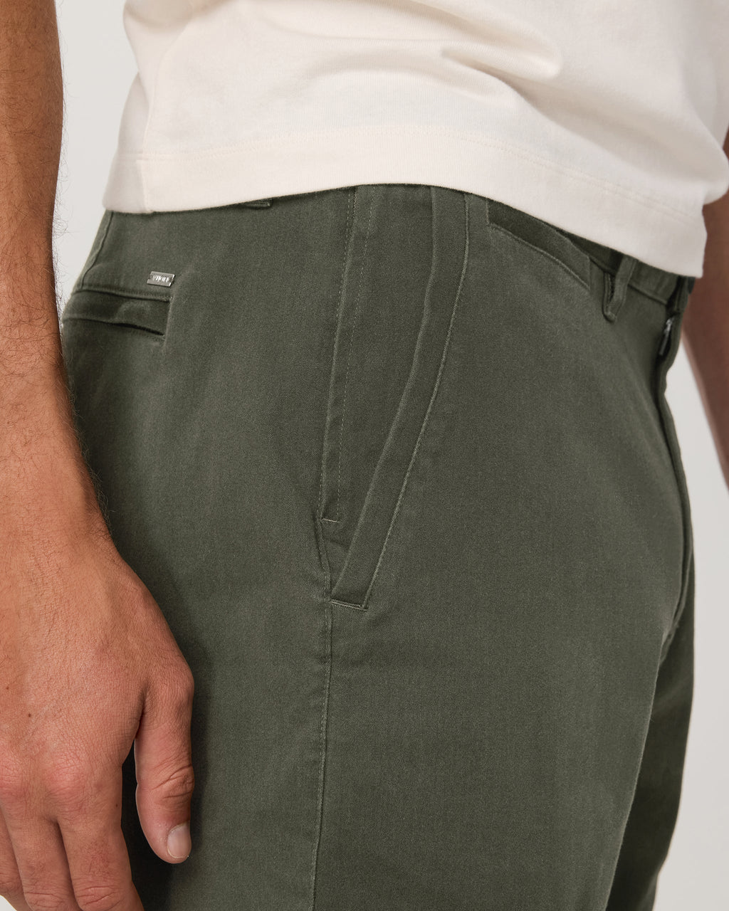 Fletcher Chino Short 8 | Dark Oregano