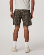 Banks Session Short Unlined 7 | Root Earth Linen Texture