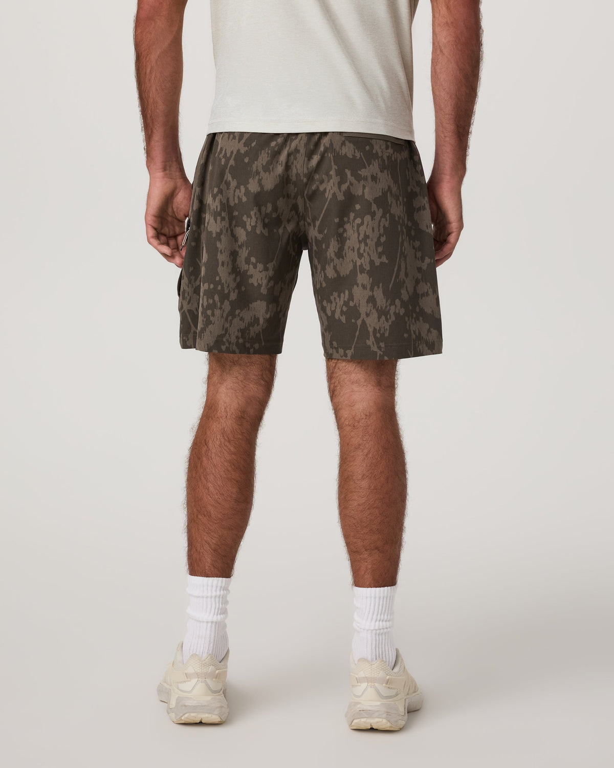 Banks Session Short Unlined 7 | Root Earth Linen Texture