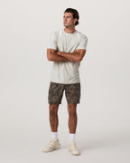 Banks Session Short Unlined 7 | Root Earth Linen Texture