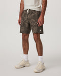 Banks Session Short Unlined 7 | Root Earth Linen Texture