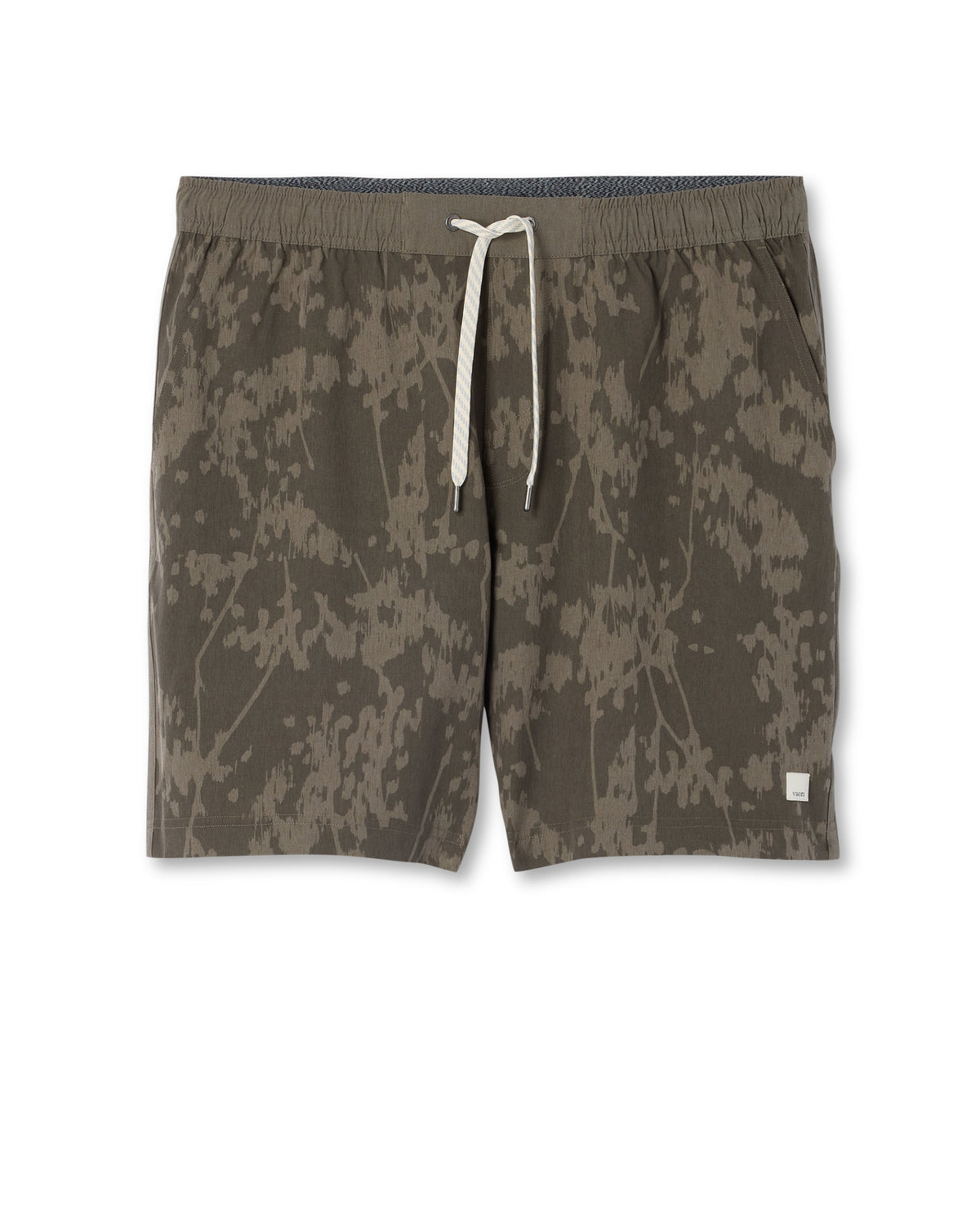 Banks Session Short Unlined 7 | Root Earth Linen Texture