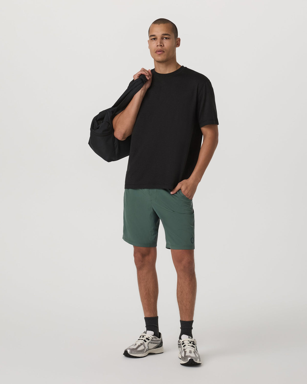 Kore Short Unlined 9 | Agate Green Tonal
