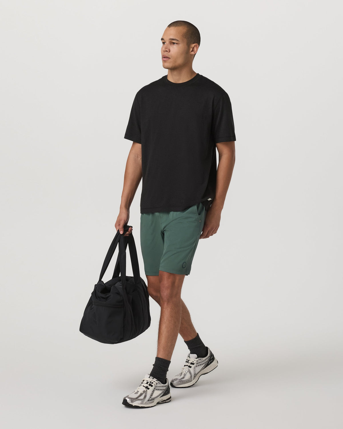 Kore Short Unlined 9 | Agate Green Tonal