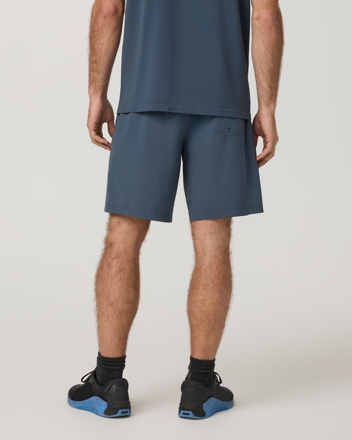 Kore Short Unlined 9 | Bay Blue/Ink