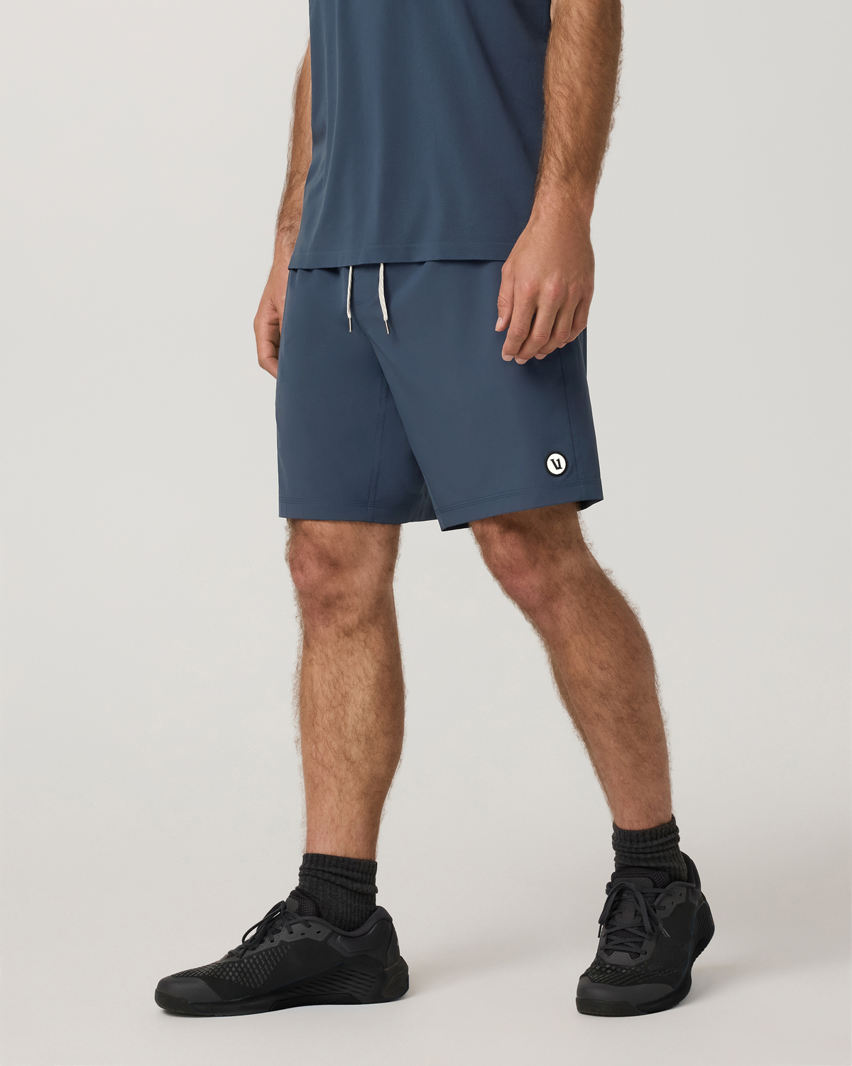 Kore Short Unlined 9 | Bay Blue/Ink