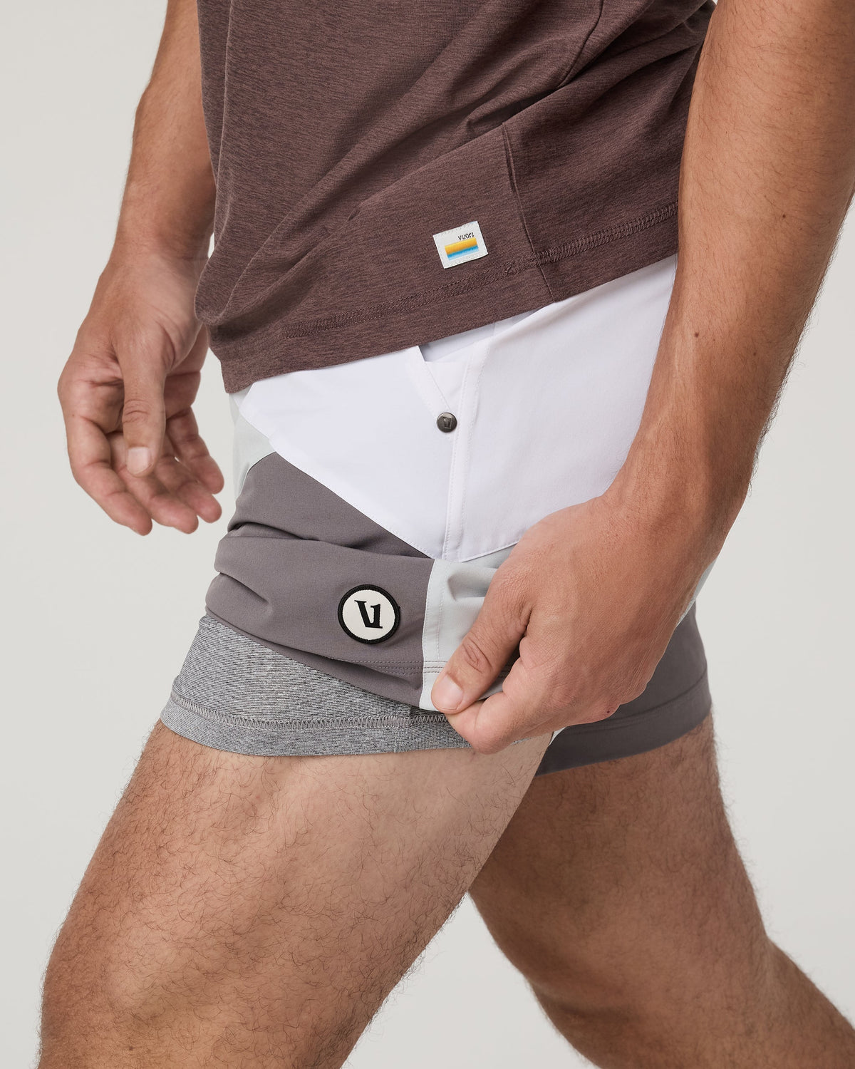 Kore Short X3 Lined 5 | Sky Grey