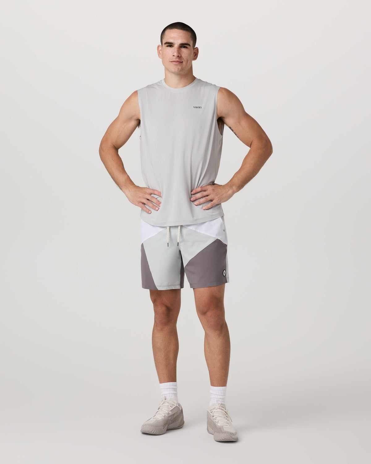 Kore Short X3 Lined 7 | Sky Grey