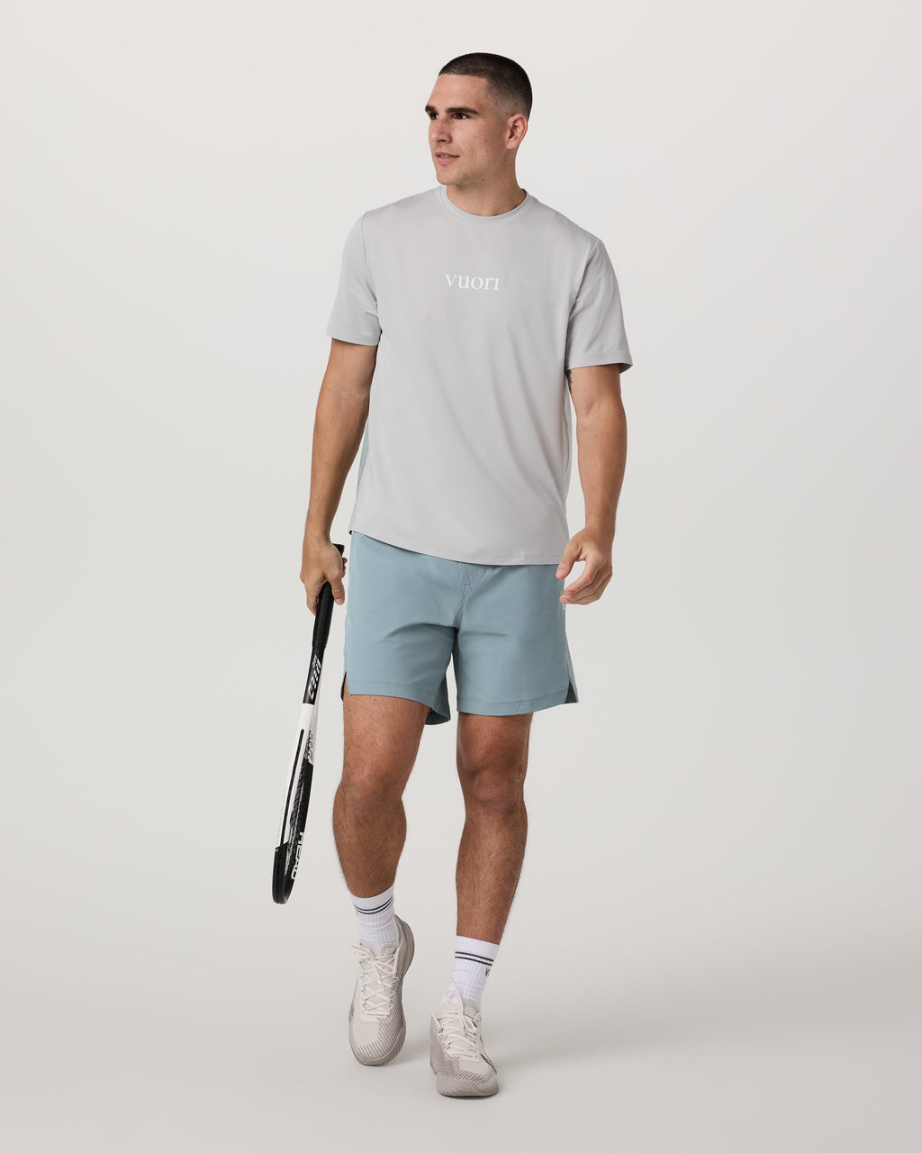 Crosscourt Short Unlined 7 | Mist