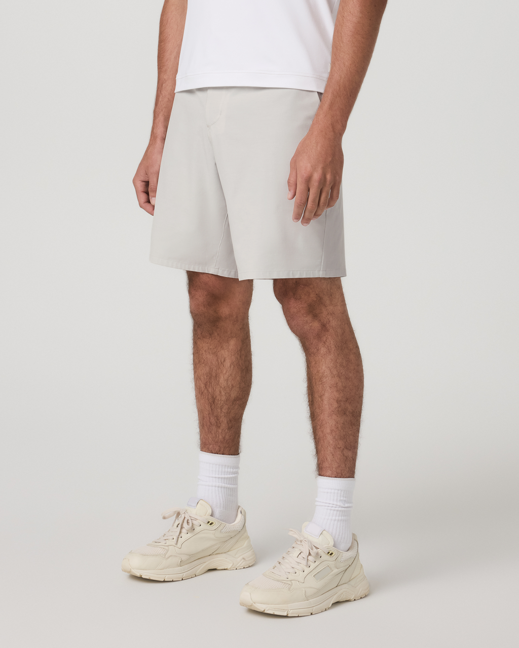Aim Short 8 | Salt Linen Texture