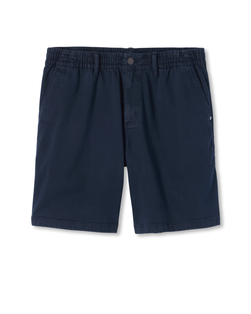 Benton Twill Elastic Waist Short 8 | Ink