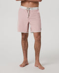 Cruise Boardshort 7 | Mauve Linen Texture