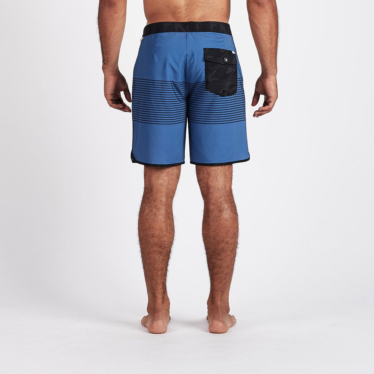 Cruise Boardshort | Sea Charcoal Stripe