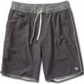 Banks Short Unlined 7 | Black-Charcoal Stripe