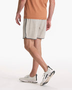 Banks Short Unlined 7 | Beachsand Slub Stripe