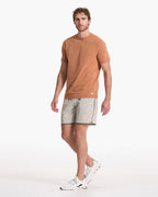 Banks Short Unlined 7 | Beachsand Slub Stripe