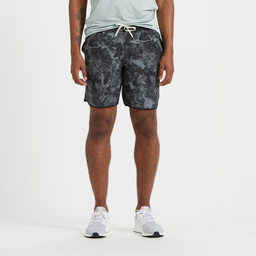 Banks Short Unlined 7 | Black Scribble