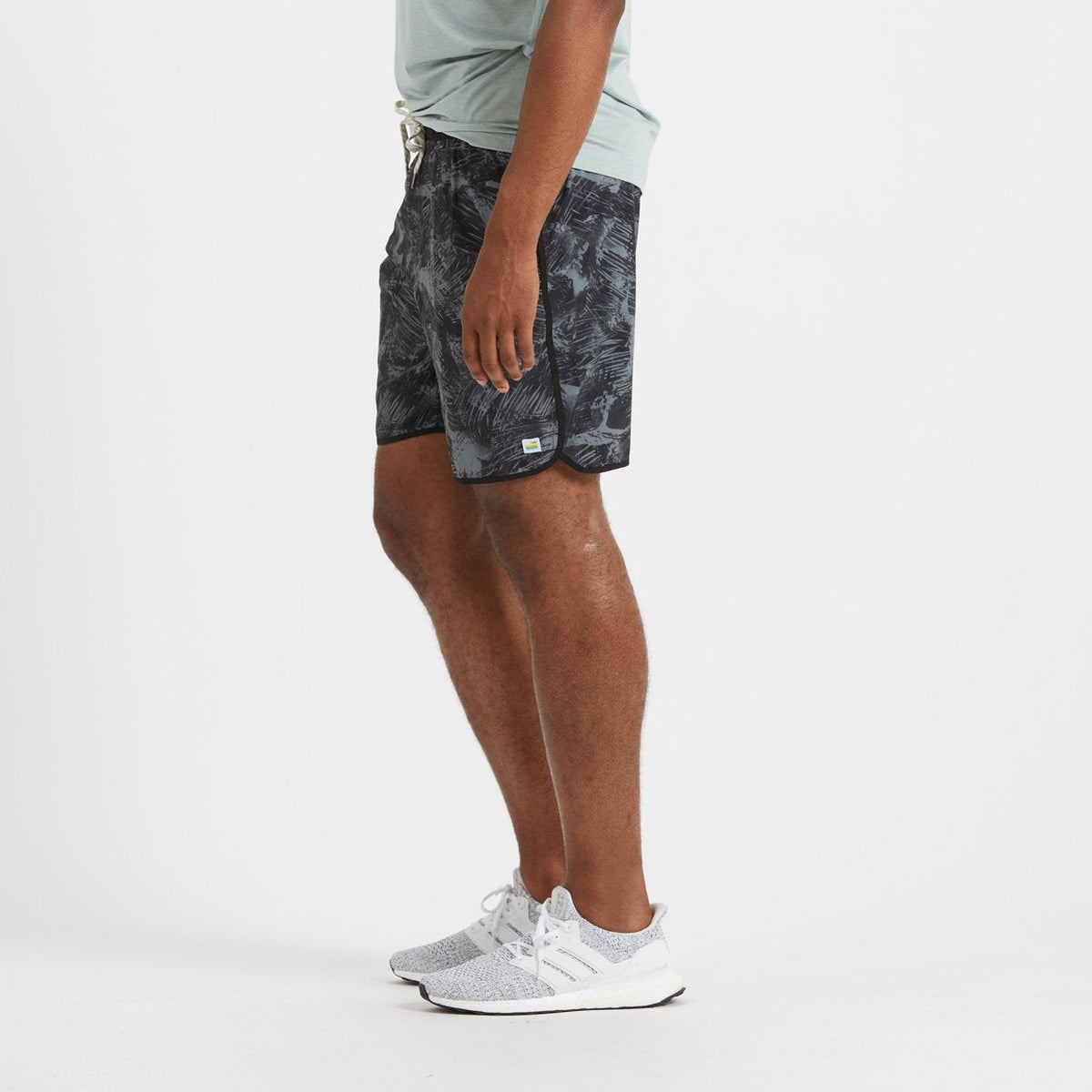 Banks Short Unlined 7 | Black Scribble