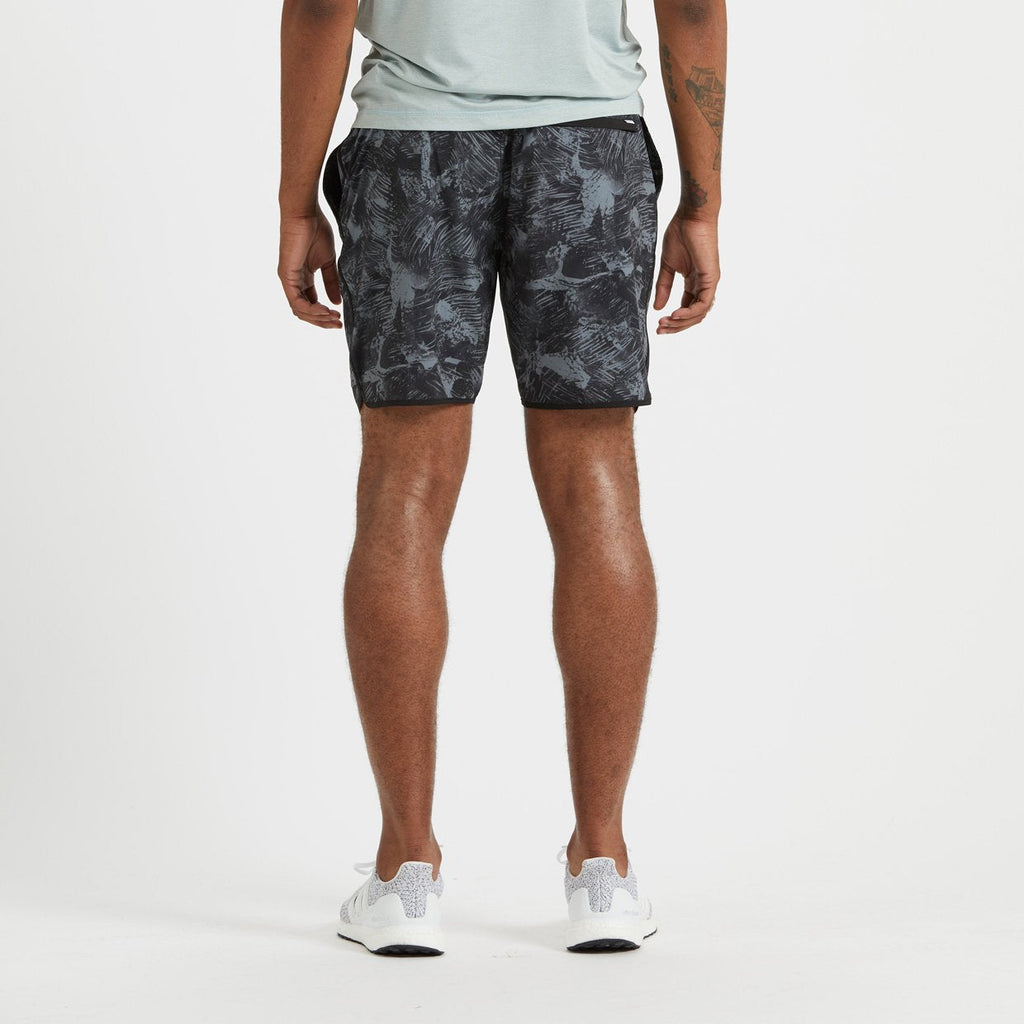Banks Short Unlined 7 | Black Scribble