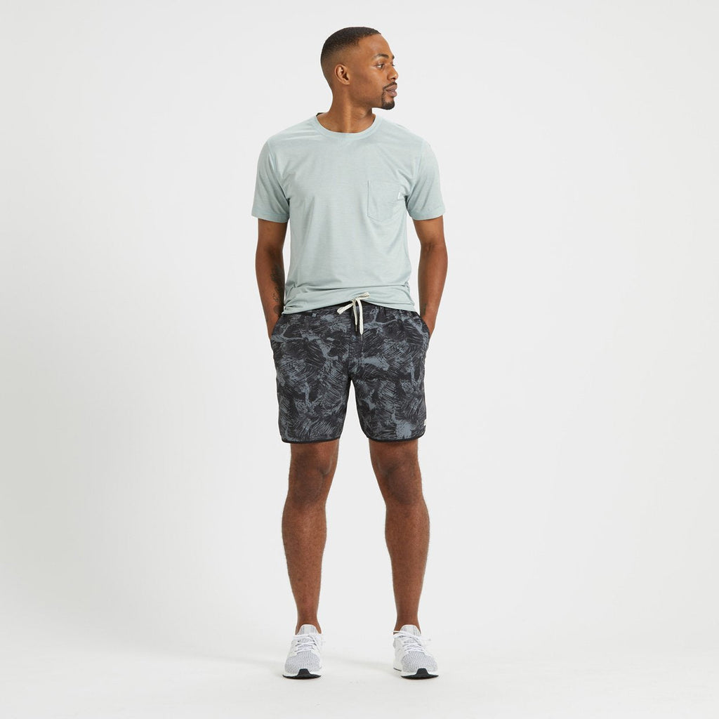 Banks Short Unlined 7 | Black Scribble