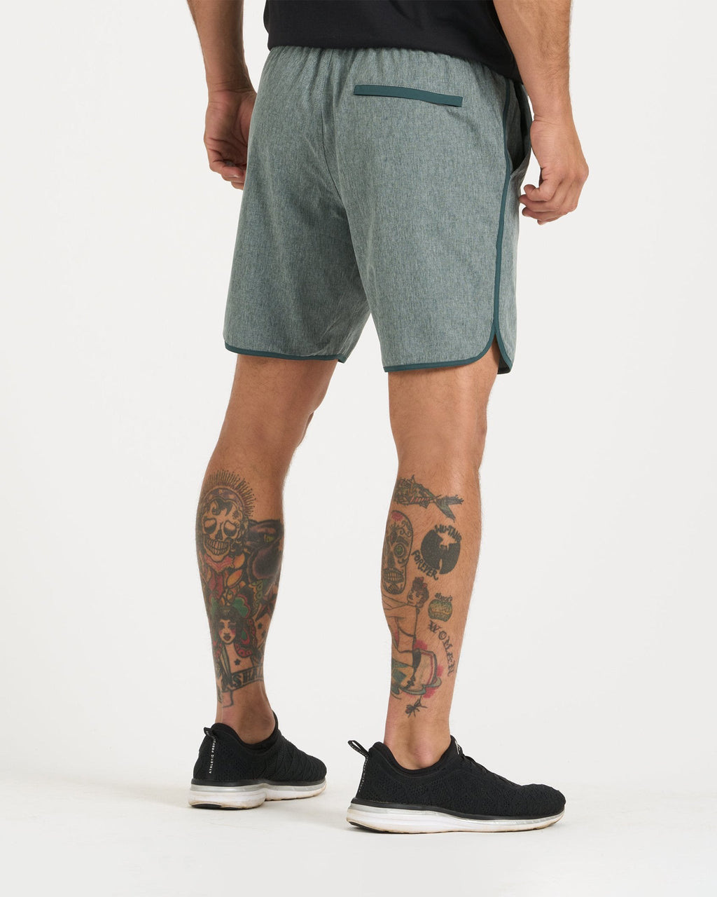 Banks Short Unlined 7 | Beryl Linen Texture