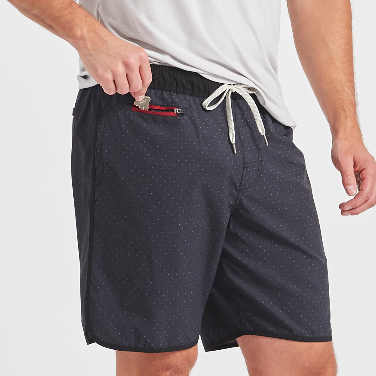 Banks Short Unlined 7 | Black Micro Dot