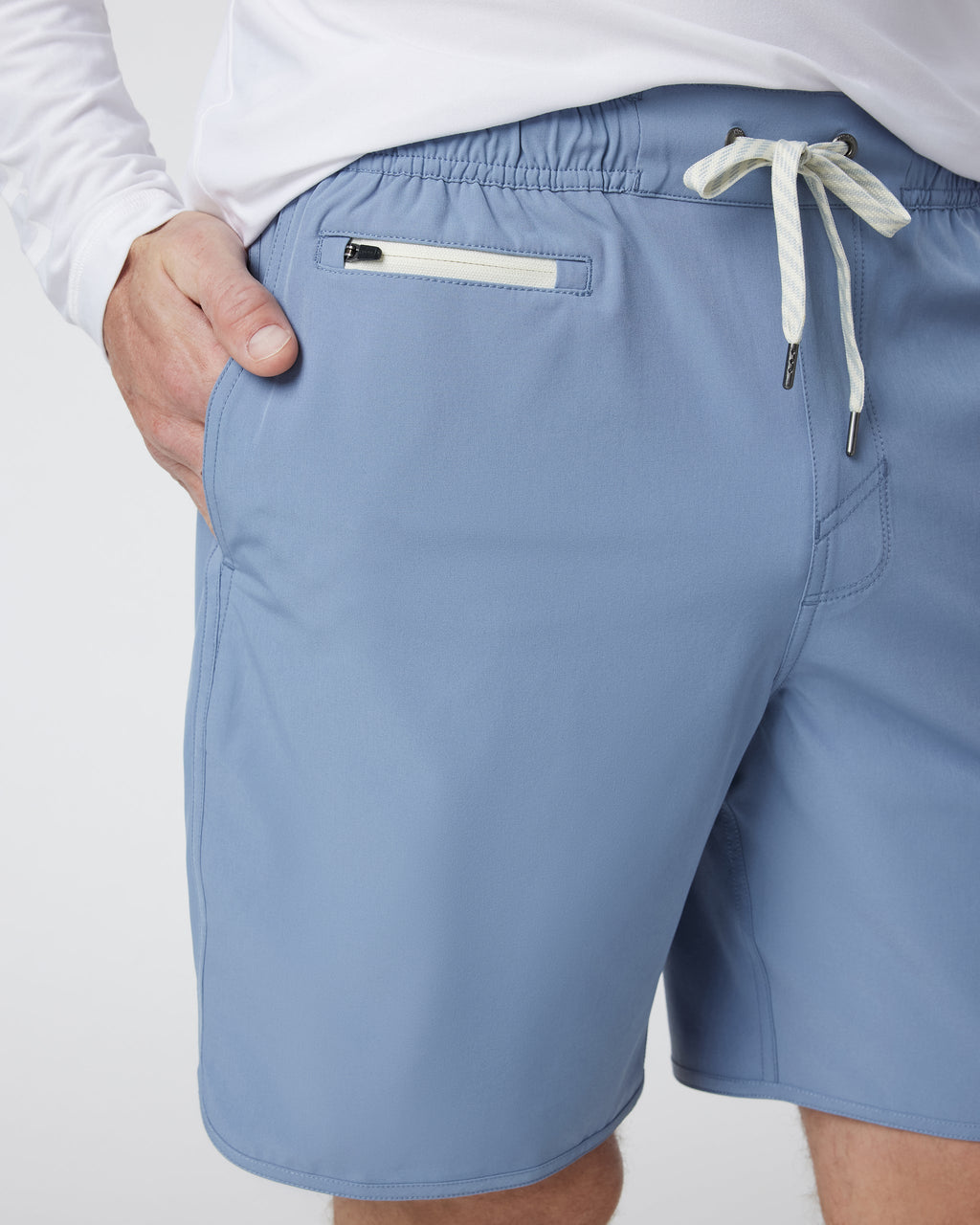 Banks Short Unlined 7 | Chambray
