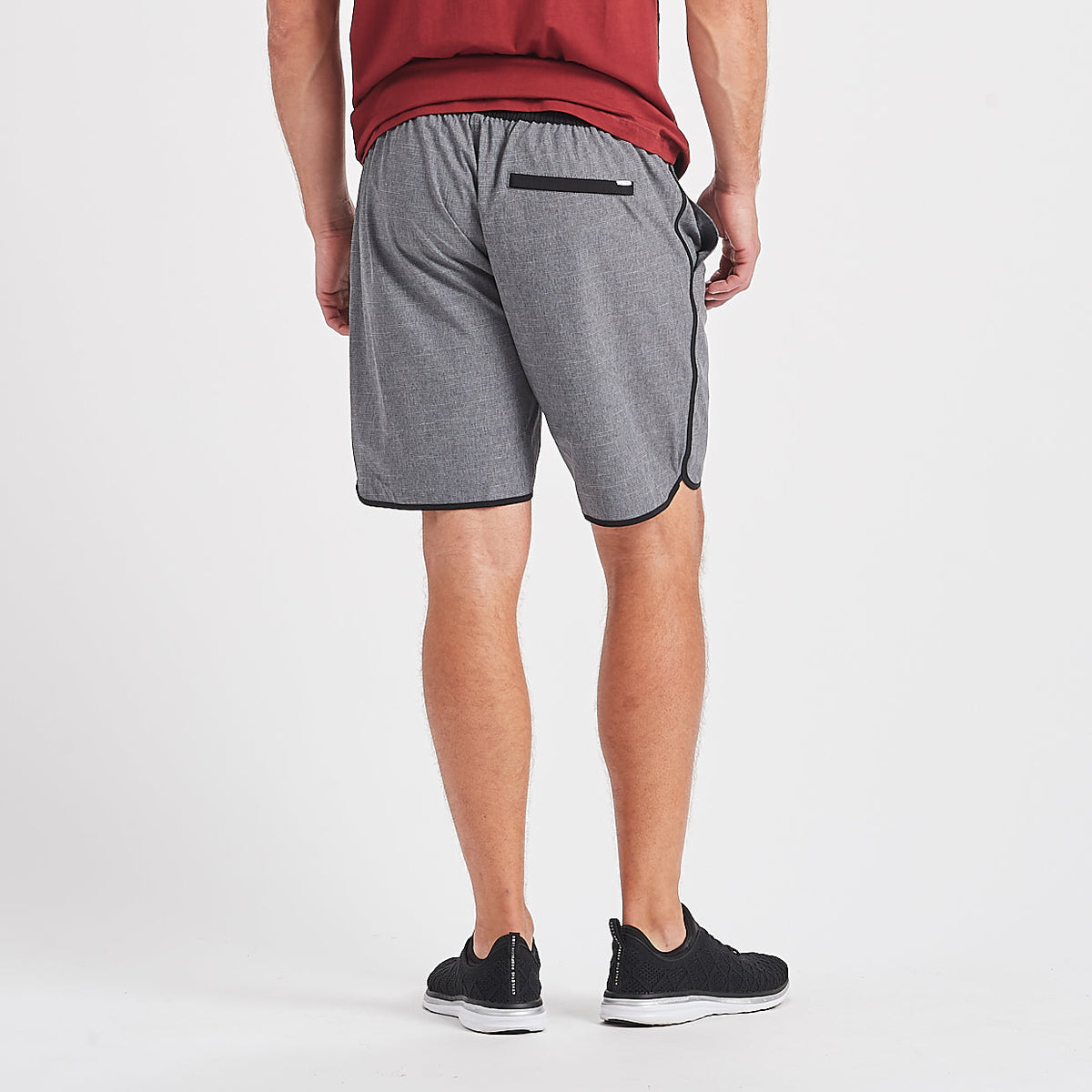 Banks Short Unlined 7 | Charcoal Texture