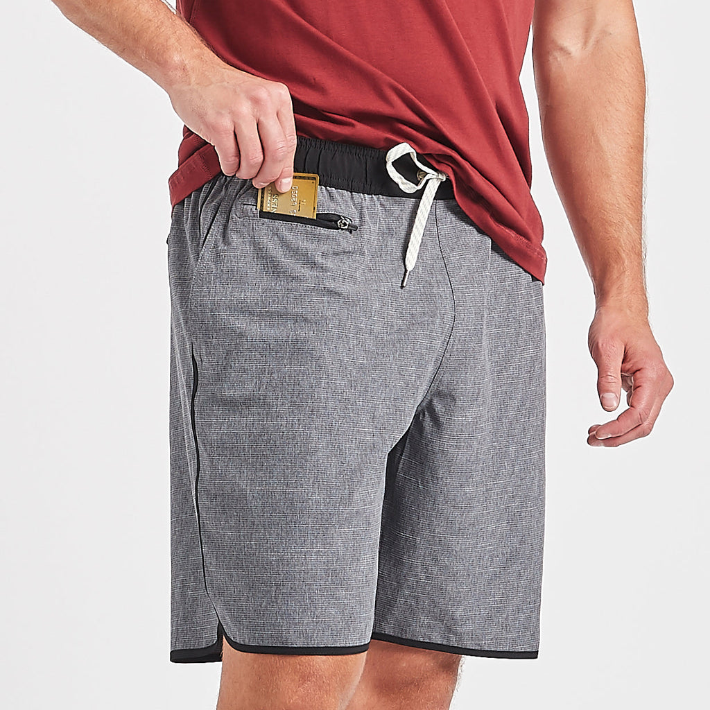 Banks Short Unlined 7 | Charcoal Texture