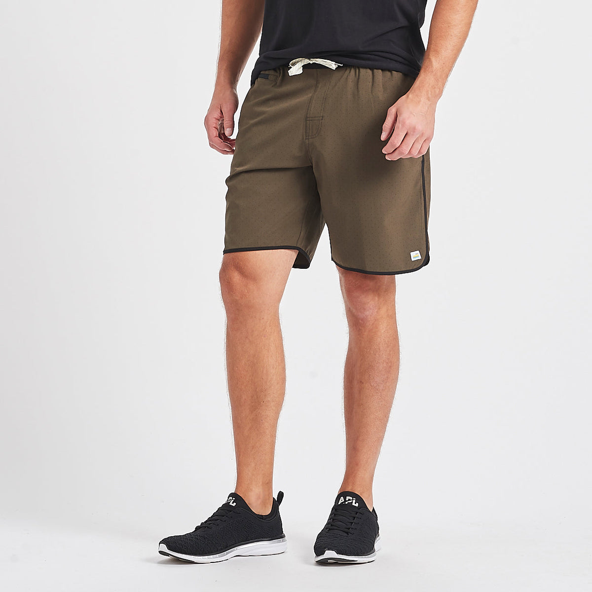 Banks Short Unlined 7 | Evergreen Micro Dot