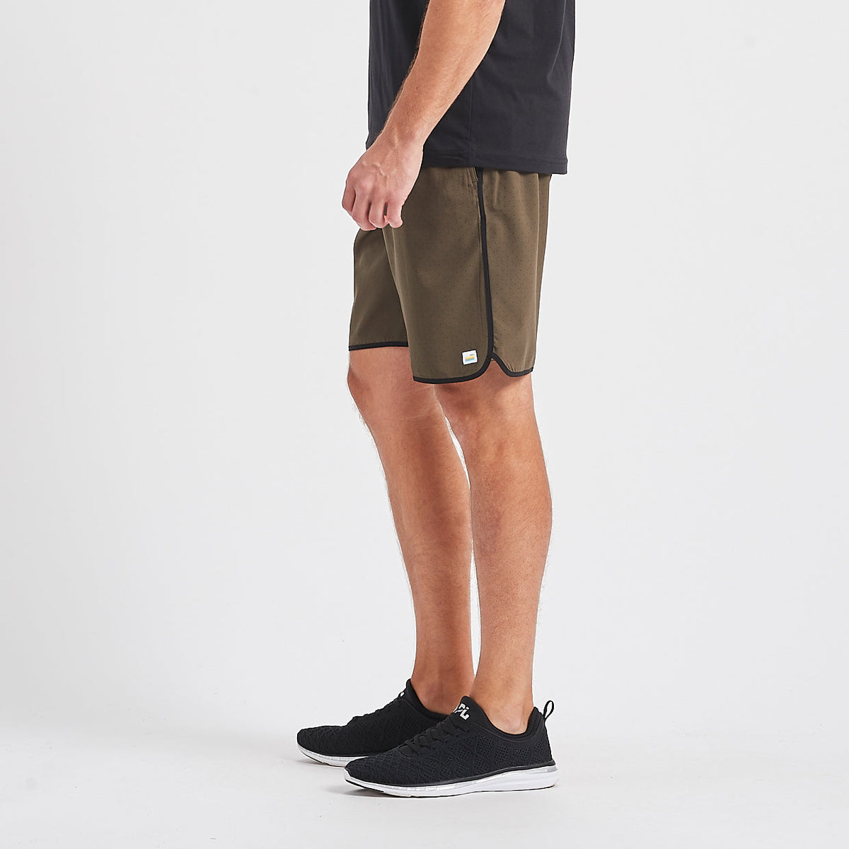 Banks Short Unlined 7 | Evergreen Micro Dot