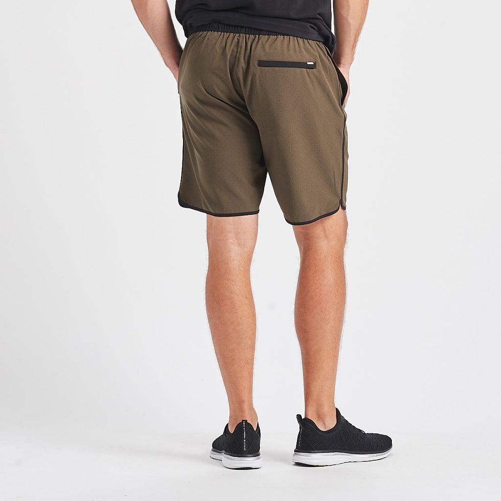 Banks Short Unlined 7 | Evergreen Micro Dot